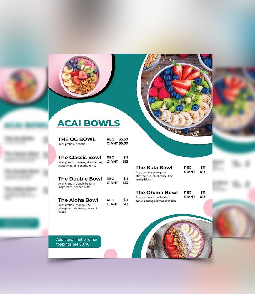 Flamingo Kava & Acai Bar Exotic Teas